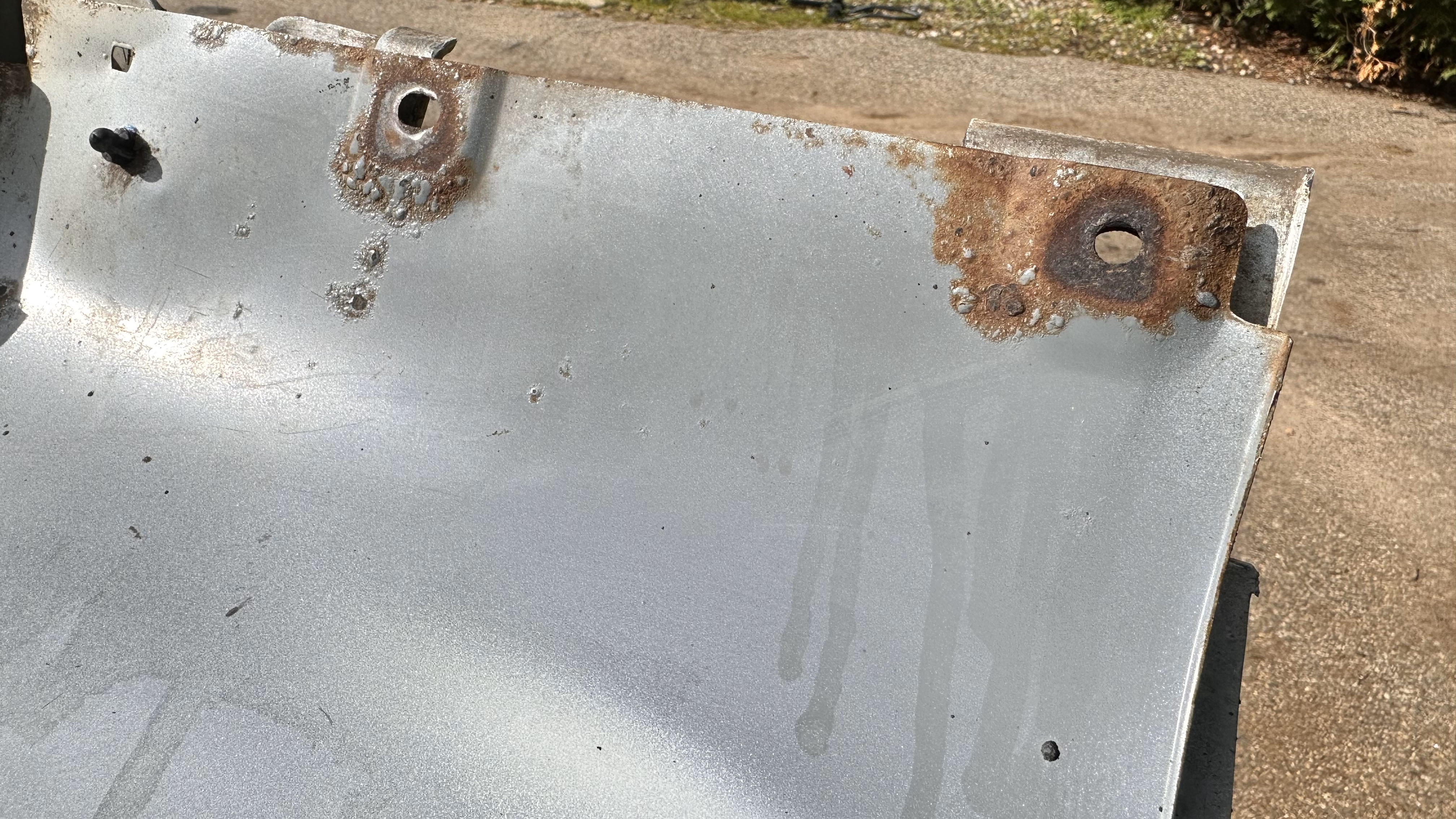 Fender rust